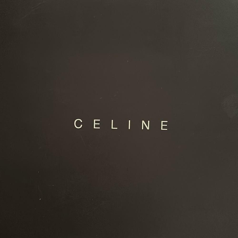 Celine Belt Logo Blanket in Box